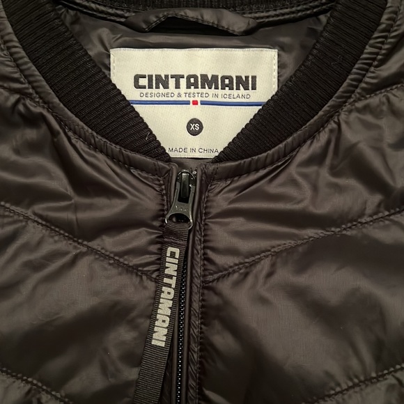 Cintamani down and fleece zip up with front pockets - Picture 2 of 6